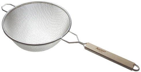 9 inch double mesh strainer