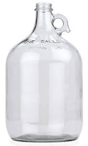 Gallon glass fermenter